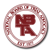 Civil Trial Specialist: National Board of Trial Advocacy